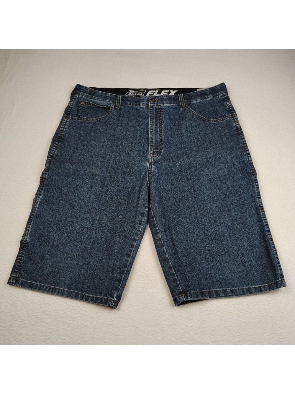 Genuine Dickies Flex Denim Utility Shorts 11.5" Mens 38
